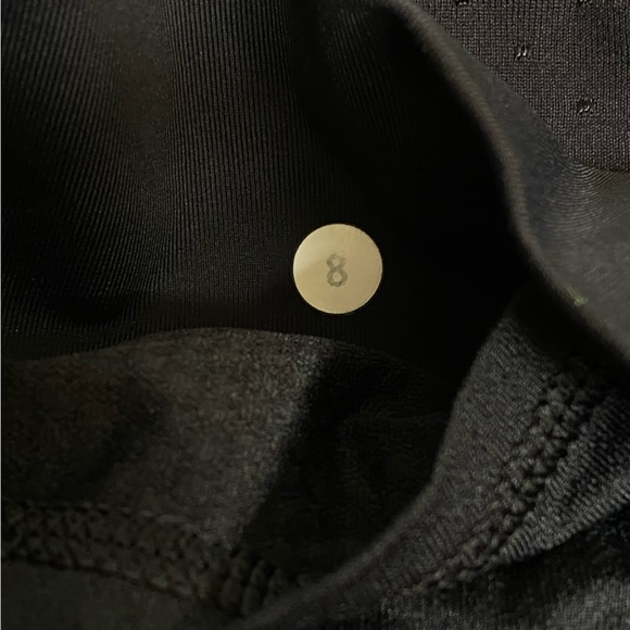 Lululemon perforation shine dot black straight to class slim fit pants - Picture 5 of 14